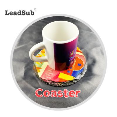 China Factory direct wholesale viable tour slate coaster with custom logo for sale