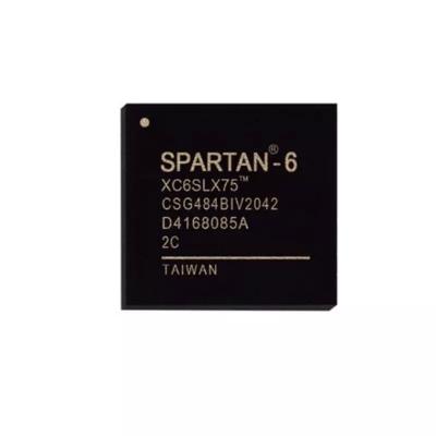 China Standadr Integrated circuit electronic components new original embedded chip BGA484 XC6SLX75-2CSG484C for sale
