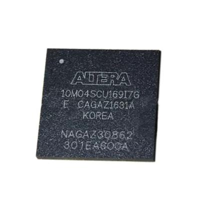 China Standadr Electronic components New integrated circuit programmable logic device (CPLD/FPGA) chip UBGA-169 2.85V ~ 3.465V 10M04SCU169I7G for sale