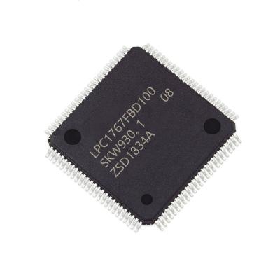 China Standard Microcontroller integrated circuit IC MCU 32BIT 512KB FLASH 100LQFP LPC1767FBD100 LPC1767FBD100K LPC1767FBD100,551 for sale