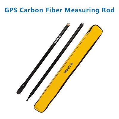 China Zgąbką GPS RTK 2M Słupki geodezyjne z włókna węglowego GPS z 2 sekcjami z logo Universal pręt centrumjący do tyczki GPS à venda