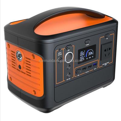China Outdoor Portable Fast Charging Support Fast Charging Station, 500W, Camping Travel Power Bank Supply for sale