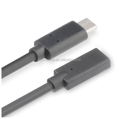 China Type C PD 100W 5A Gen2 Female Extension Cable, Support 4K Audio Video Transfer 10Gbps Speed, E-Marker Video Game Player USB 3.1 Chipset for sale