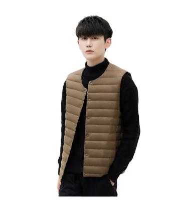 China QUICK DRY 2021 New Lightweight Down Jacket Men's Vest Commuter, Wearing Lightweight at Home and Outside for sale