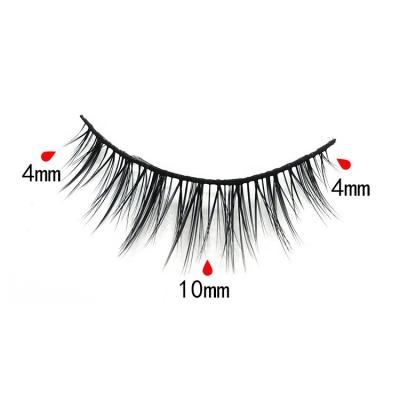 China Full 25mm Strip Reusable Mink Eyelash False Eyelashes Wholesaler 3 Pairs Lash Set for sale