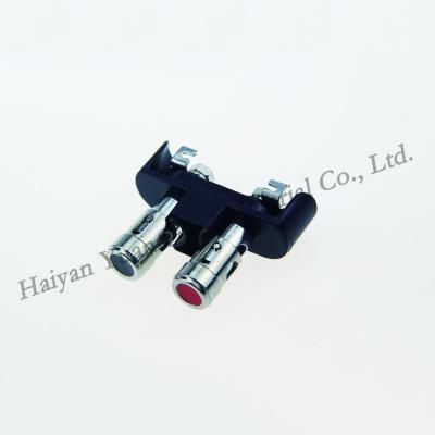 China visual & Zhejiang Audio Manufacturer Dual Way Red and Black Customized Fastener Signals OEM Speaker Terminal for sale