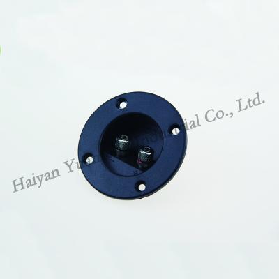 China audio & Zhejiang Manufacturer Zhejiang Round Nickel /Chromium 2 Way Video Binding Post Binding Amplifier Loudspeaker Box Terminal Cup for sale