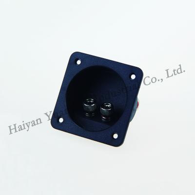China audio & Video Loudspeaker Box Nickel /Chromium Manufacturer Zhejiang Terminal Cup With Banana Plug Connector for sale