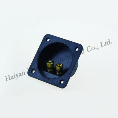 China audio & Zhejiang Manufacturer Video Dual Way Gold Copper Banana Plug Jack Speaker Box Terminal Cup for sale