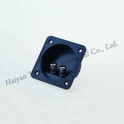 China audio & Zhejiang Manufacturer Square Nickel Screw Banana Jack Binding Post Speaker Terminal Video Mug for sale