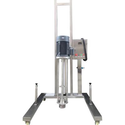 China Liquid With Suspended Solids Hot Sales The Lifting Speed Regulation Of Homogenizing Emulsifying Machine for sale