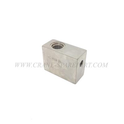 China SANY QY50CY2.4.1.8-1A Hydraulic Relief Valve Block 12229663 for sale