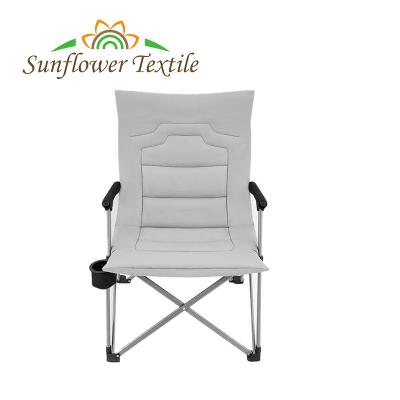 China 59 x 42 x 95cm die Falten-erhitzte erhitztes Stuhl-Graphen Gray Fishing Reclining Chair zu verkaufen