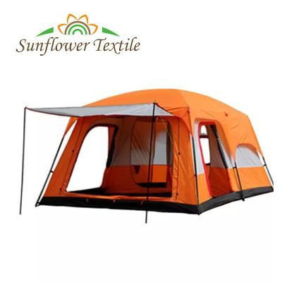 China 430x305cm wasserdichte Wohnzimmer-6 Menschen Zelt der Campingzelt-zwei Schlafzimmer-eins zu verkaufen