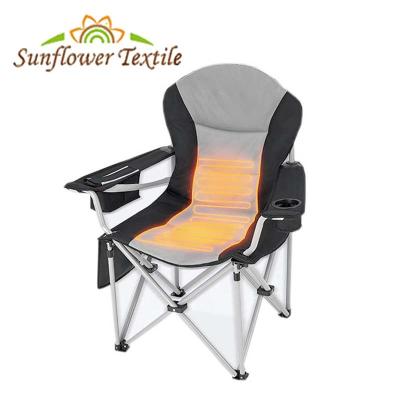 China 97 x 47 x 47cm Oxford Stoff-Grey Heated Folding Chair Camping-Fischen-Stuhl zu verkaufen
