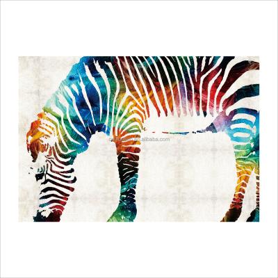 China Cartoon the latest hot cartoon series of various color animal illustrations wall painting in the background for sale