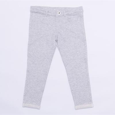 China OEM Breathable Girls Autumn Gray Pants For 4-16 Years Old Kids for sale