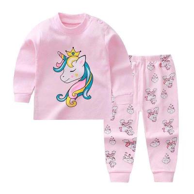 China Autumn Breathable Wholesale 100% Cotton 2 Piece Baby Set Carrot Kids Clothes 0-6 Ages for sale