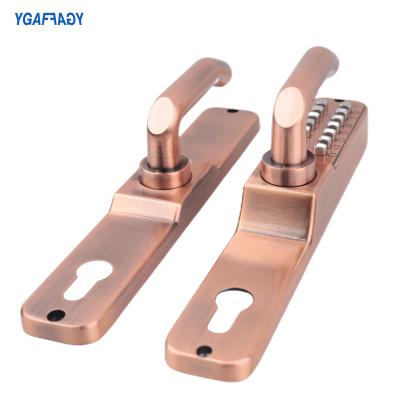 China Wide Application YG405 Outdoor Waterproof Zinc Alloy Keypad Mechanical Code Door Lock for sale