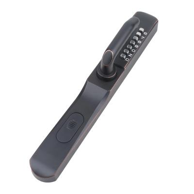 China Zinc Alloy YG408 Outdoor Patio Wrought Iron Door Keypad Mechanical Code Door Lock for sale