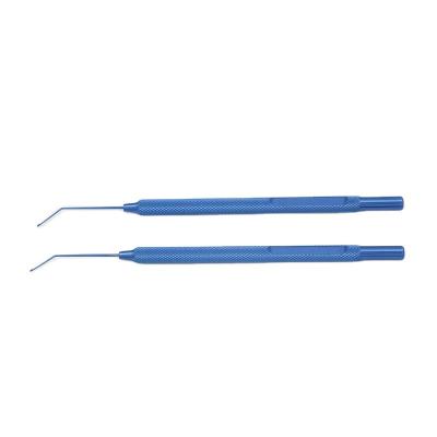 China Reusable Surgery Instruments Eye Instruments Surgical Paddle Shaped Tip Drysdale Titanium Core Ophthalmic Manipulator for sale