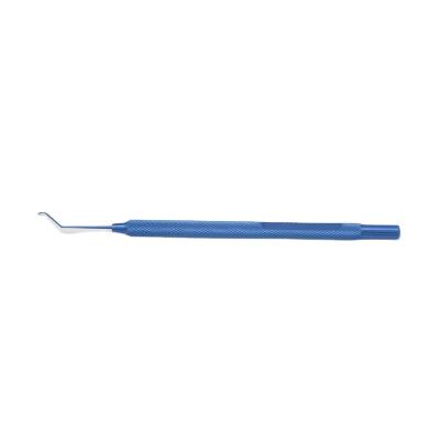 China Reusable Surgery Instruments Angled Surgical Instruments Titanium Hook Intracupsular Manipulator for sale