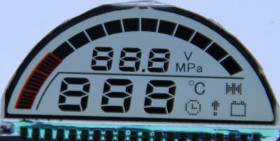 China Customized Automobile Instrument BTN LCD Screen 7 Segment LCD Display for sale