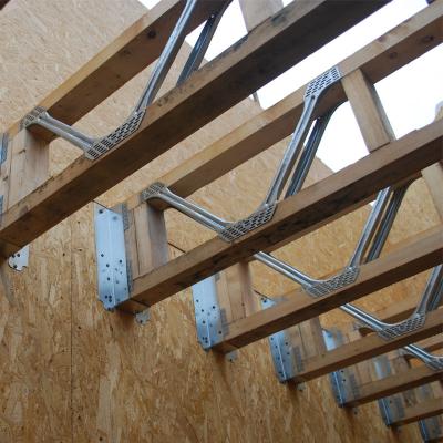 China Galvanized Z275 Open Web Steel Joist for Wood Frame Construction Materials for sale