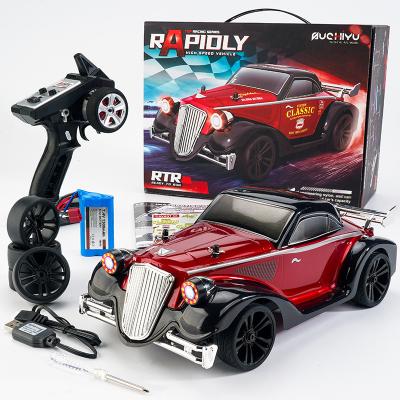 China Full-time 4WD System HXJ TOYS 16302 Simulated Remote Control Racing Car 38km/h High Speed toy car Remote Control Sports Car With Light For Kids Gift for sale