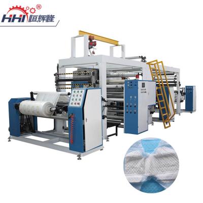 China High Speed Hot Melt 1300MM 2600mm Adhesive Laminating Machine Products Line for sale