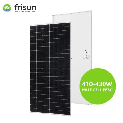 China Solar Power System Frisun Half Cut Cell Monocrystalline Silicon 550w 560w 570w Solar Panel for Solar System 10kw Plant use for sale