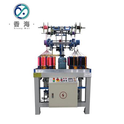 China 1.2 Meters / Min Round Rope / High Speed Elastic Rope Braiding Machine 80\90series Head With Winding for sale