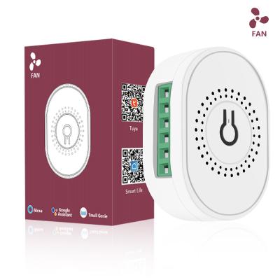 China Regulation Remote Control Timer V0 Tuya DIY Mini Fan Switch PC App Fireproof Speed WiFi Smart Module On Off 220V For Alexa Google Home for sale