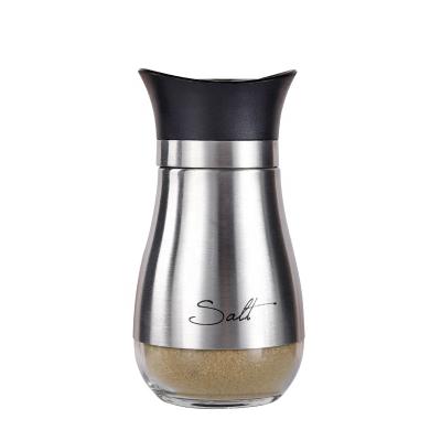 China Food Packaging Kitchen Storage Spice Glass Jars with Shaker Tops for sale