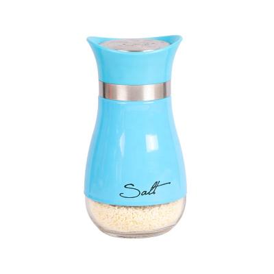 China Hot Sale Wholesale Food Packaging 120ml Small Size Spice Storage Glass Jar With Stainless Steel Lid for sale
