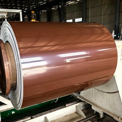 China Beschichtende gemalte Aluminiumspule 3003 H14 PVDF oder des PET für Gosse und Lager zu verkaufen