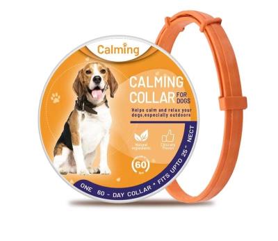 China Manufacturer Wholesale Essential Oils Anti-Anxiety Non-Toxic Adjustable Dog Stocked Cat Calming Collar for sale