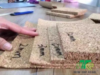 China Eco Friendly 1/2 Inch Cork Underlayment ECF Waterproof Underlayment for sale