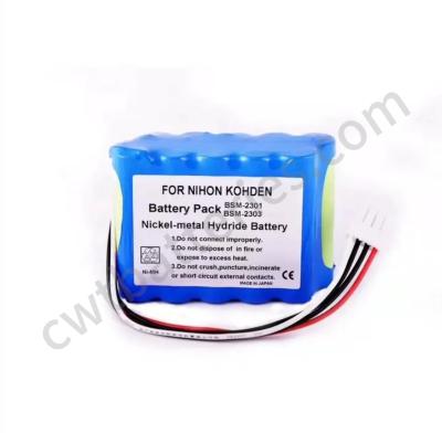 China Batterij 10HR-4/3FAUC-NK voor Nihon Kohden BSM-2300 BSM-2301A BSM-2304A 12V 3800mAh Medische apparatuur Te koop