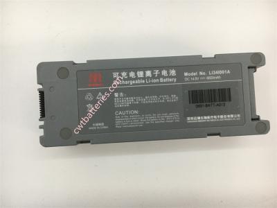 China Rechargeable Lithium Ion Used Batteries 14.8V 6600mAh Mindray Defibrillator LI34I001A for sale