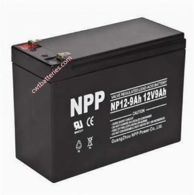中国 メンテナンスの無料 NP12-9 12V 9Ah Vrla バッテリー 新品 オリジナル 高品質 販売のため