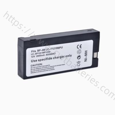 中国 コリン LC-T121R8PU Ni-MH バッテリーパック LC-SP122 WP1250 BP-88 BP-308 ASM 5000 BP88 モニター 12V 2000mAh の充電可能なバッテリー 販売のため