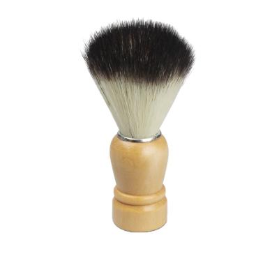 China EXFOLIATE Wholesale High Quality Eco-friendly Soft Shaving Brush Razor Wood Natural Handle Shaving For Man for sale
