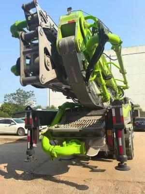 Chine 2020 Année Zoomlion 52m Pompe à béton avec Benz Chassis Camion monté Utilisé Hydraulique Rexroth Camion de pompage pour les travaux de construction à vendre