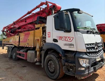 Chine Année 2020 Sany Benz 52M camion de pompe à béton mobile utilisé modèle SYM5353THB 520C-10 à vendre