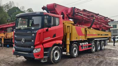 China Sany Concrete Pump 2021 Year 62 M With Sany Chassis 5-axle Used Construction Equipment for sale