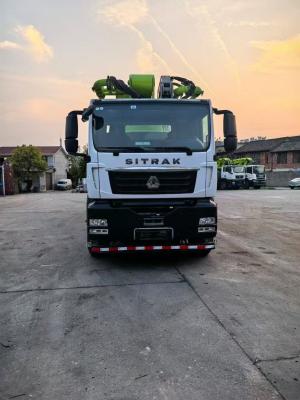 China 2nd hand concrete pump truck 2023 year Zoomlion 49M Sitrak chassis for your construction needs for sale