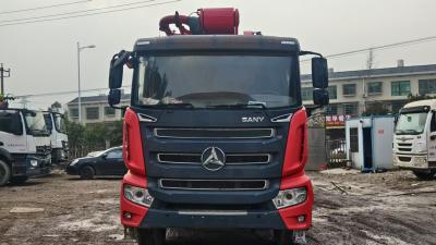 China Wholesale price of used Sany concrete pump truck 2021 year 62 m Sany chassis 5 bridges supply from China for sale