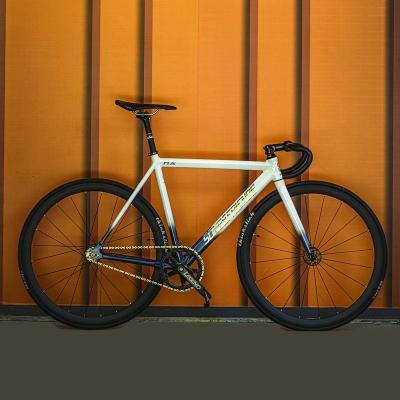 China Top Speed Aluminum Bike Slight Burn Race Sale Frame And Fork Track Aluminum Fixie Bicycle for sale