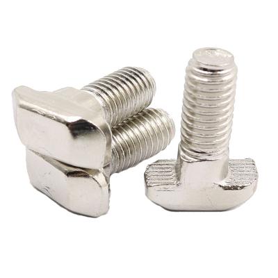 China Aluminum T Shaped Groove Embedded Bolt Hammer Fit T Shaped Hammer Bolt for sale